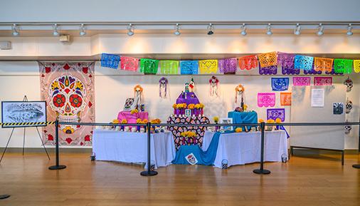 Día de los Muertos Exhibit at HVCC’s Marvin Library 